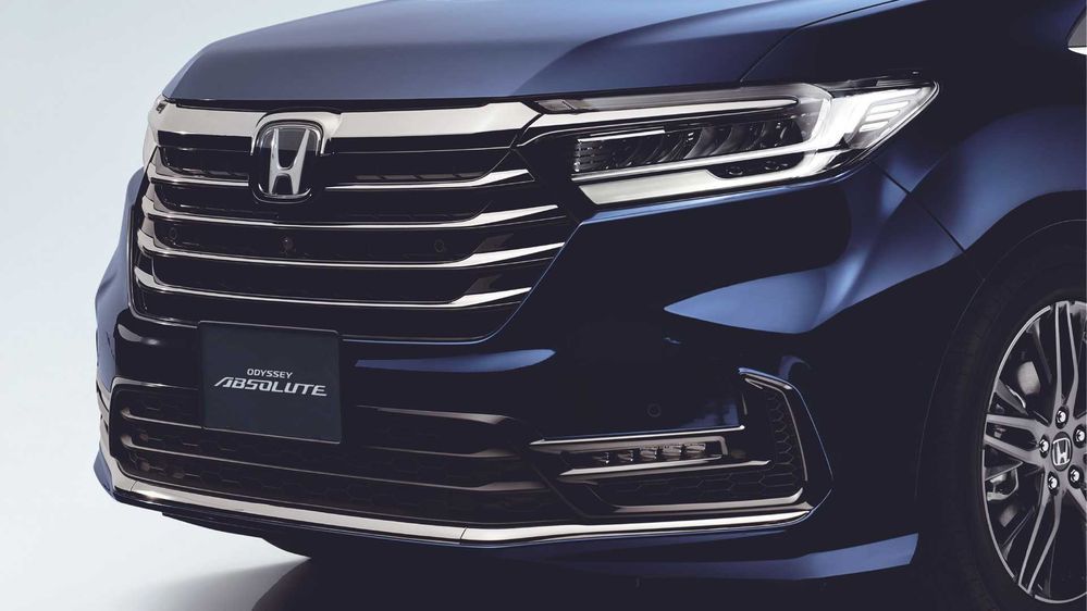 Honda Odyssey facelift 2021 front end