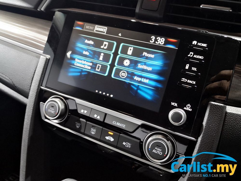 Honda civic is king of C-Segment Civic Launch Infotainment