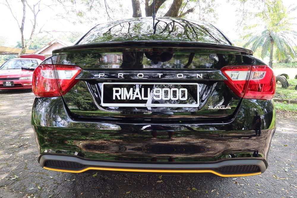 2020 Proton Saga 35th Anniversary Edition Rear View