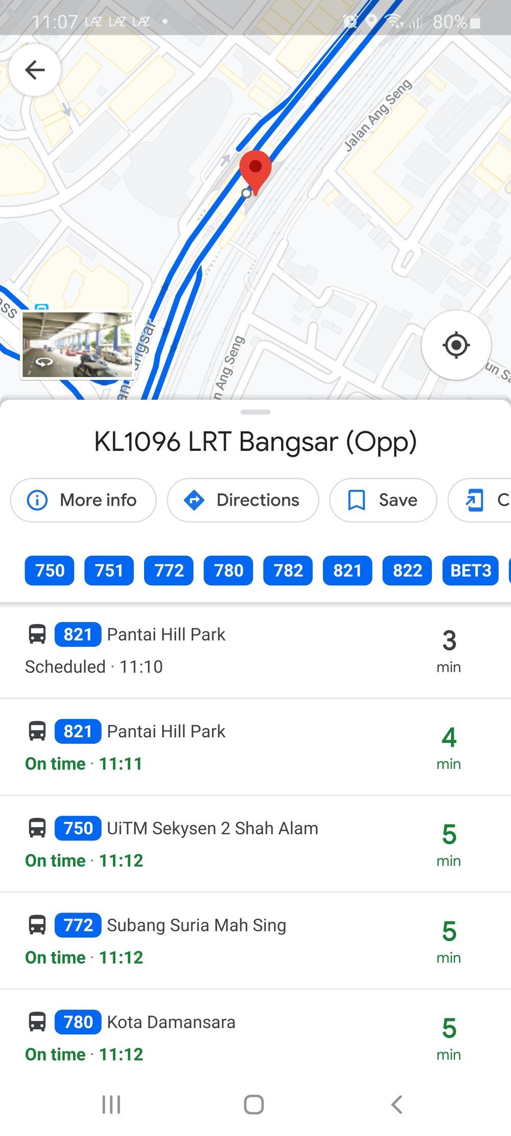 Google Maps Now Shows Real-Time Bus Delay Updates In the Klang Valley ...