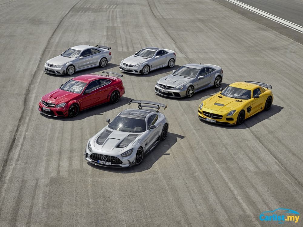 C190 Mercedes-AMG GT Black Series Vehicles