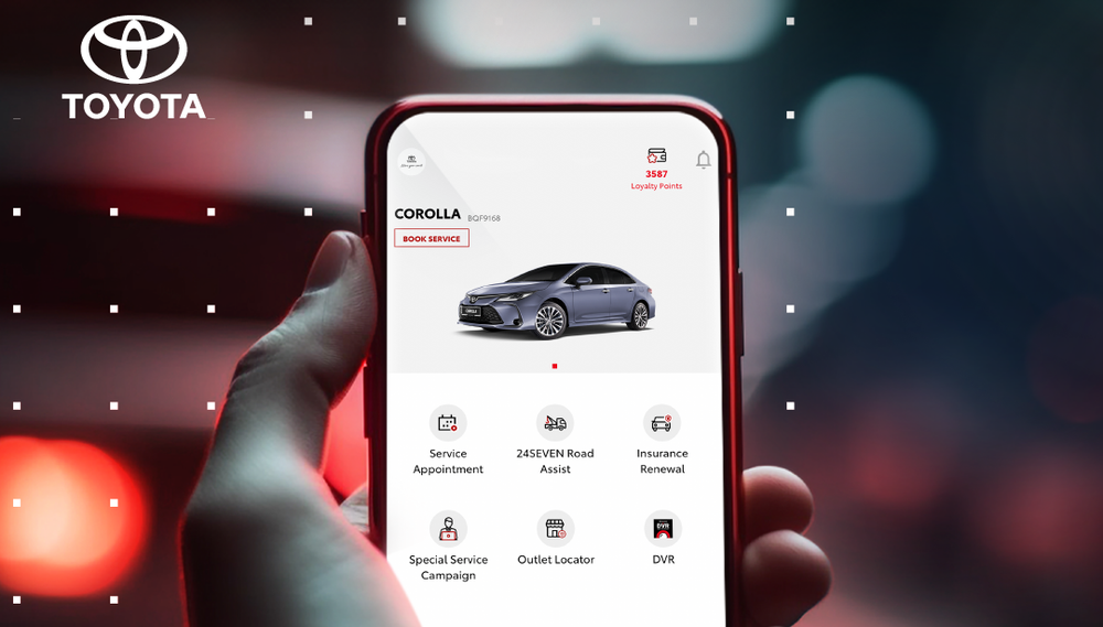 The new Toyota MY App transforms the digital journey for Toyota owners