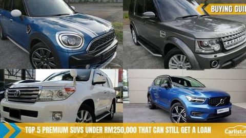Top 5 Used Premium SUVs Under RM250,000 That Still Qualifies For A Loan