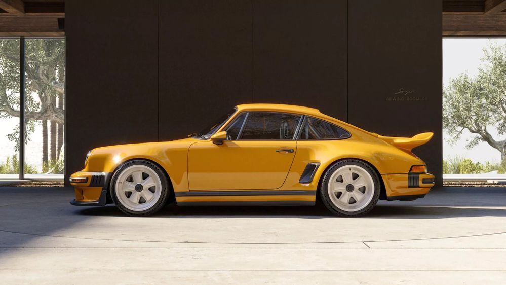Porsche 911 Carrera Coupe by Singer ด้านข้าง