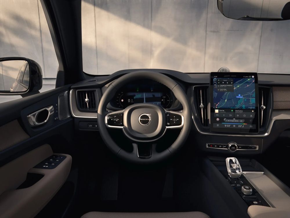 Volvo XC60 Facelift 2026 (ภายในห้องโดยสาร)