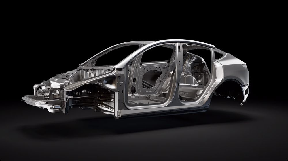 Tesla Model Y 2025 Structure