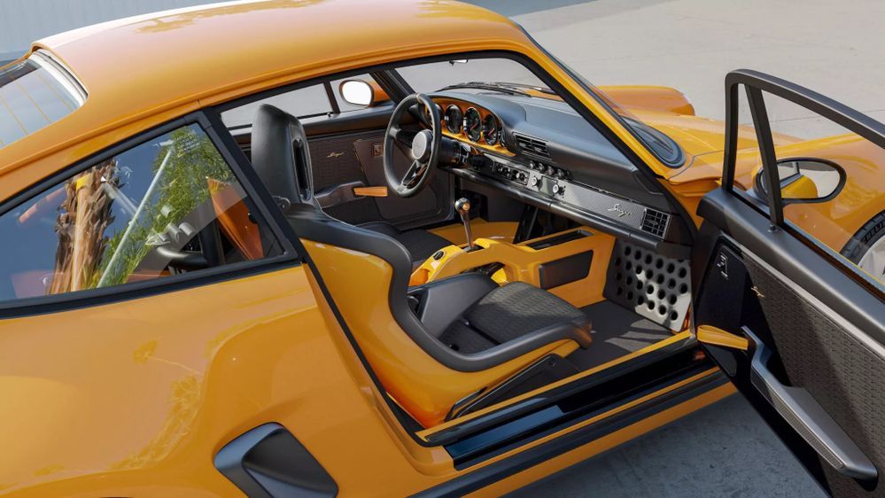 Porsche 911 Carrera Coupe by Singer ภายใน