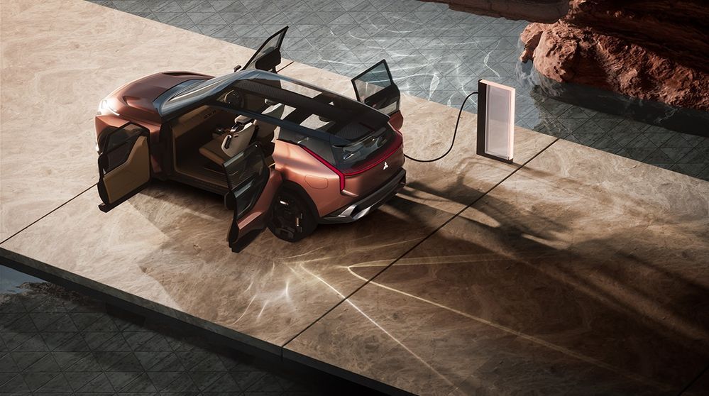 Mitsubishi Elevance Concept ด้านบน