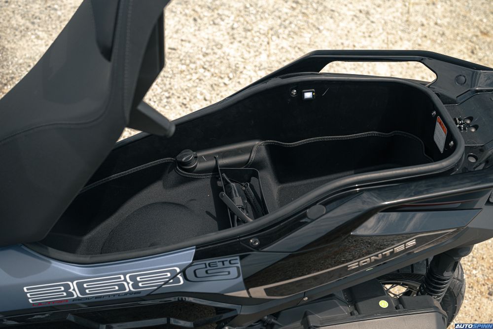 Zontes 368G 2026 ใต้เบาะ