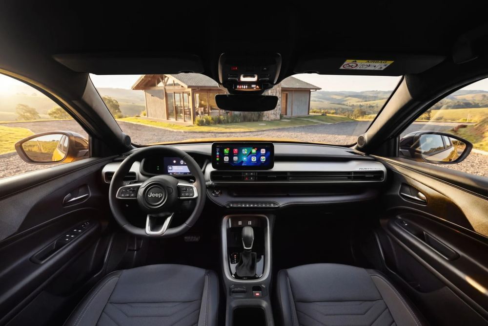 Jeep Avenger 2026 ภายในห้องโดยสาร