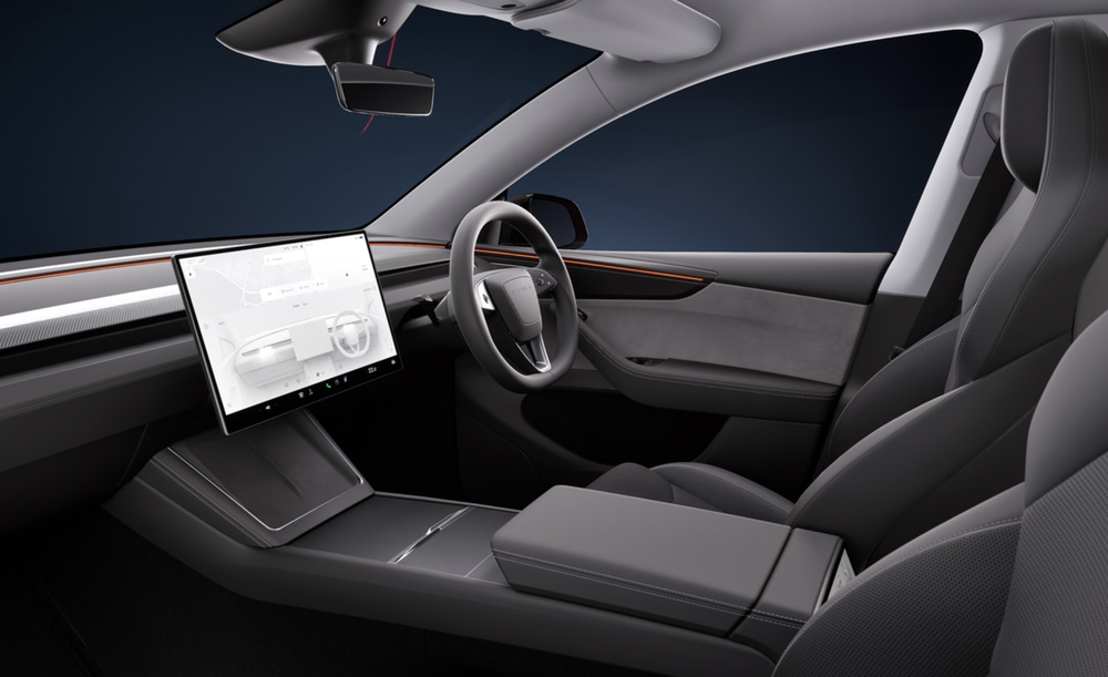 Tesla Model Y Performance 2025 Black Interior