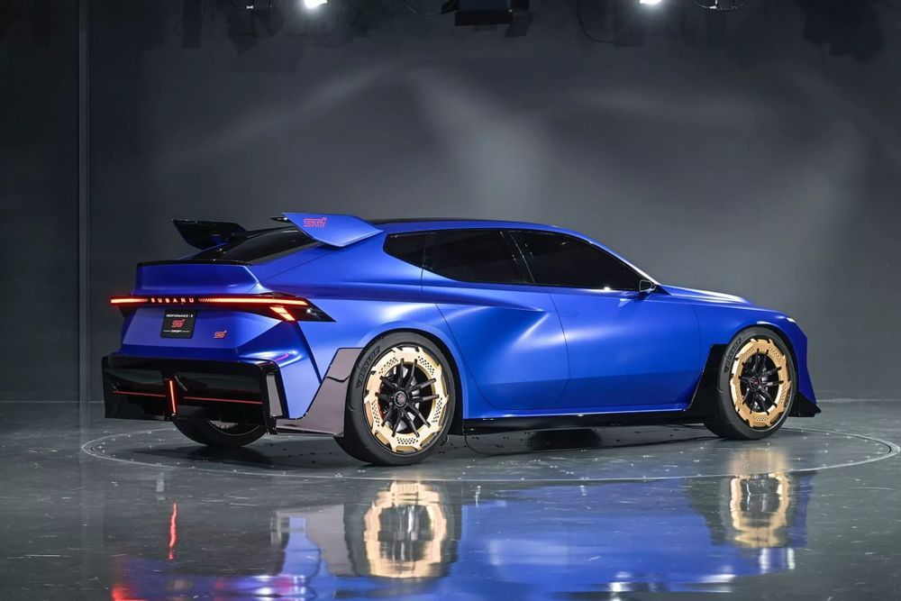 Subaru Performance-E STI ด้านท้าย