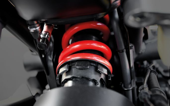 Honda CB300R Rear shockup