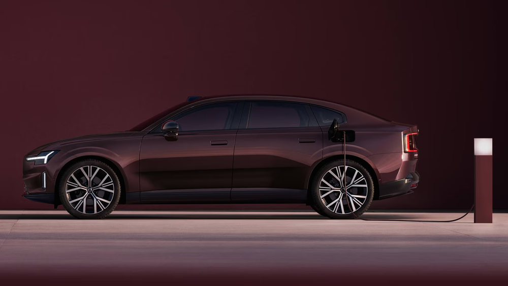 Volvo ES90 ด้านข้างเสียบชาร์จ