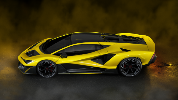 Lamborghini Fenomeno 2025 ด้านข้าง