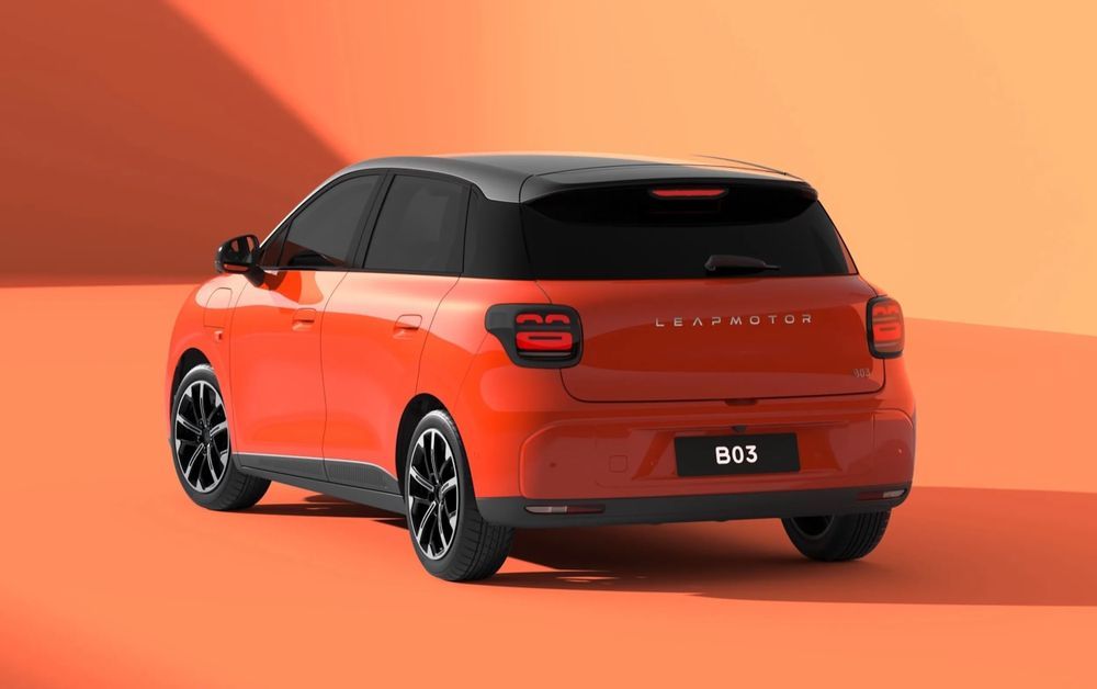 Leapmotor B03 ดีไซน์ด้านท้าย