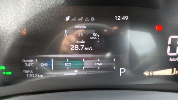Yaris Ativ HEV ประหยัดน้ำมันแค่ไหน 2026 14