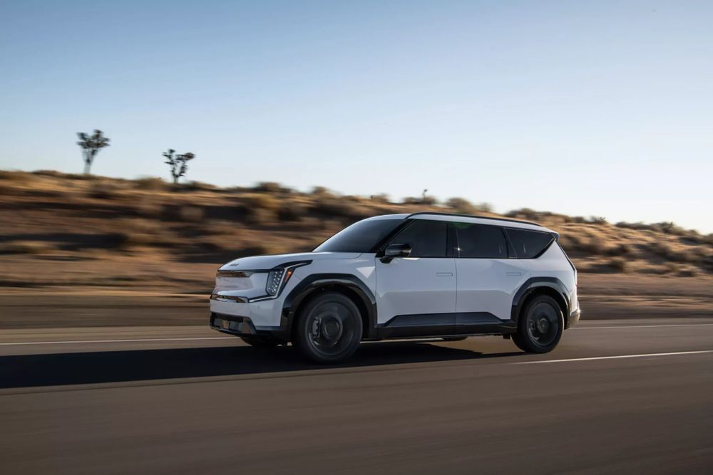 Kia EV9 Nightfall Edition สมรรถนะการขับขี่