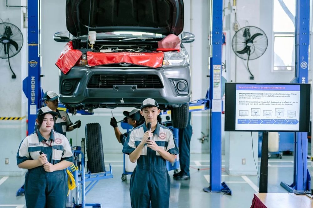 Toyota Trusted Services Open House II ปั้นช่างมือโปร ยกระดับบริการสู่ลูกค้า
