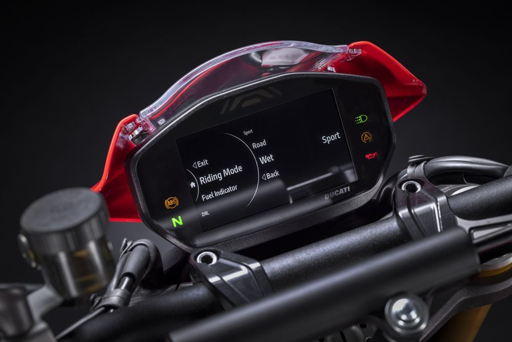 Ducati Monster SP 2023 Dashboard