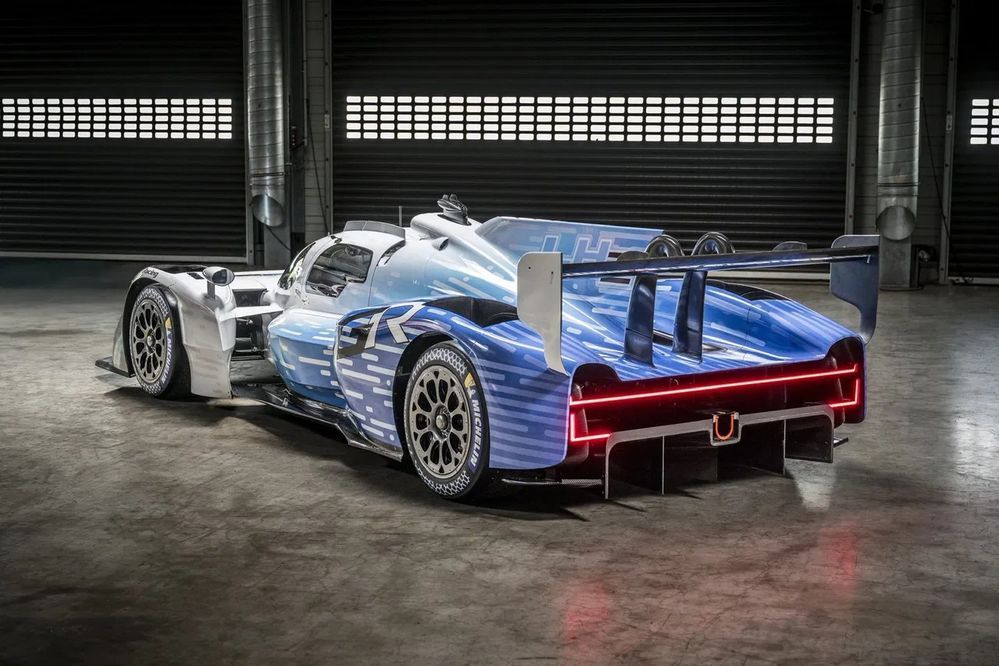 GR LH2 Racing Concept รถแข่งพลังงานไฮโดรเจน ด้านหลัง