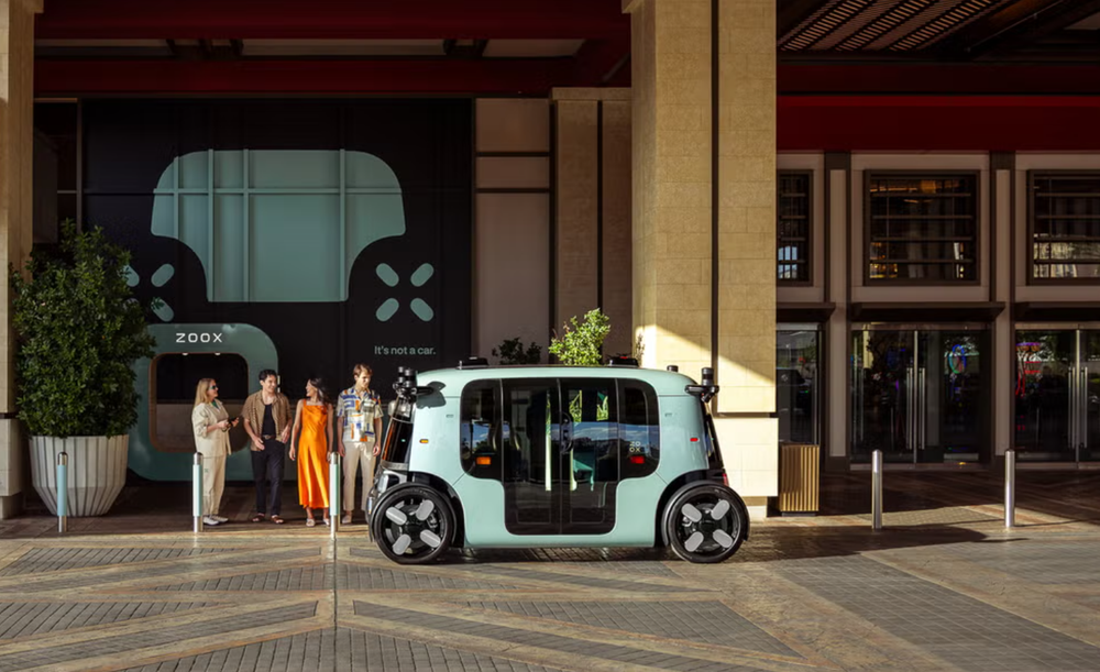 Amazon Zoox Robotaxi ของจริง