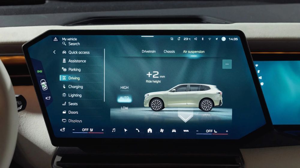 All-New BMW X5 หน้าจออินโฟเทนเมนต์