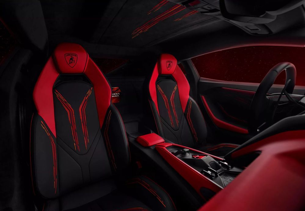 Lamborghini Revuelto Opera Unica ภายใน