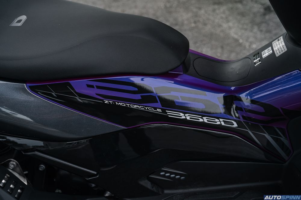 Zontes 368D Fuel tank
