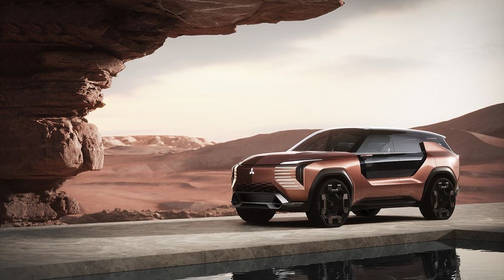 Mitsubishi Elevance Concept ด้านหน้า
