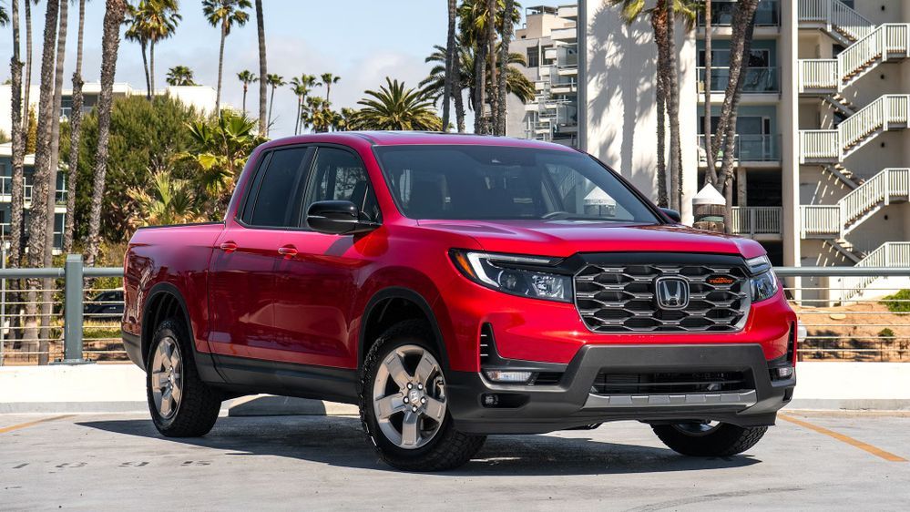Honda Ridgeline ด้านหน้า
