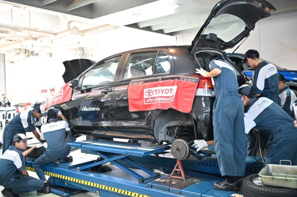 Toyota Trusted Services Open House II ปั้นช่างมือโปร ยกระดับบริการสู่ลูกค้า