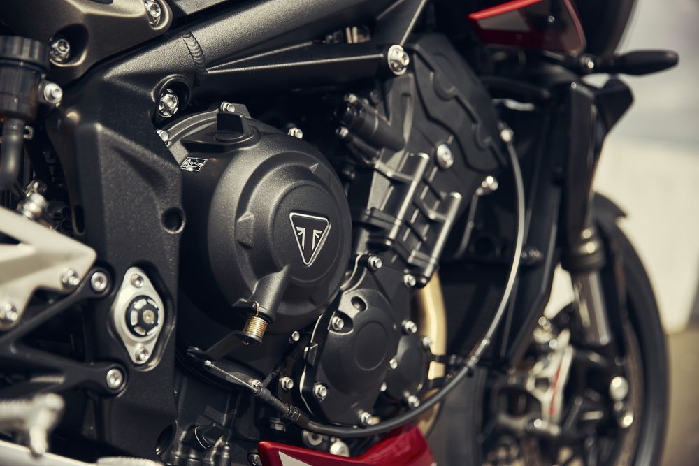 Triumph Street Triple 765 RS 2023 Moto2 Engine