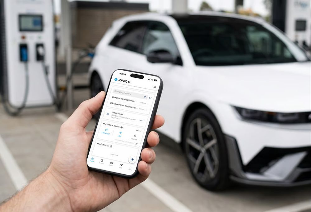 Hyundai Bluelink รีวิว