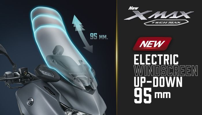 Yamaha XMAX Tech MAX 2026 Wind screen