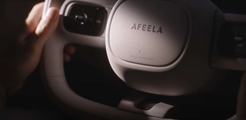 Afeela SUV พวงมาลัย