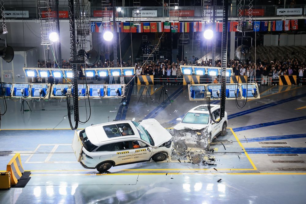 Chery TIGGO 9 crash Test