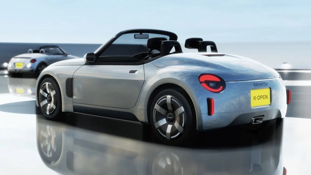 Daihatsu K-Open Concept ด้านหลัง