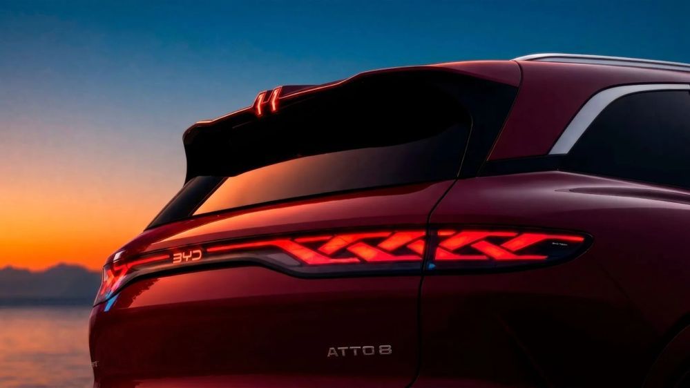 BYD Atto 8 ไฟท้าย