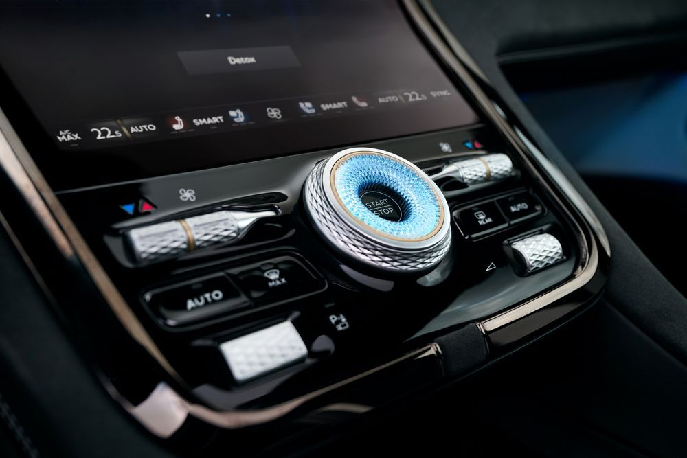 Bentley Torcal รุ่น S ปุ่มคอนโทรล