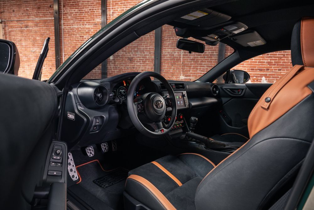 Toyota GR86 ภายในห้องโดยสาร (โฉม 2026)