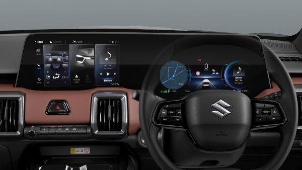 SUZUKI e VITARA 2026 คอนโซลหน้า