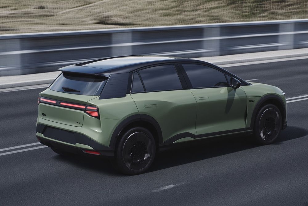 Mitsubishi ASX VR-e มิติตัวถังด้านข้าง