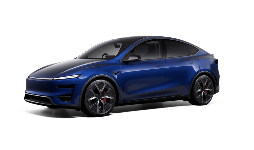 Tesla Model Y Performance Blue