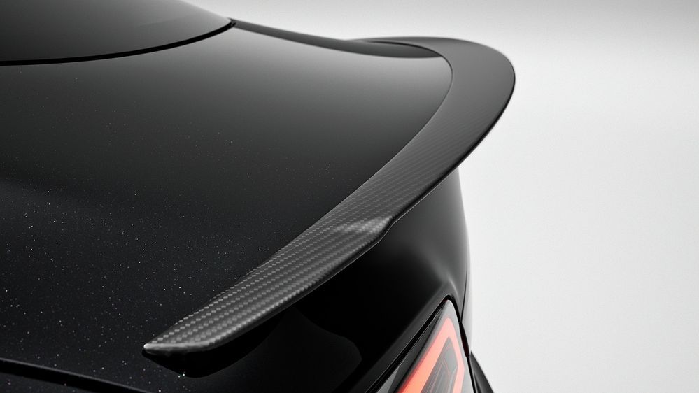 Tesla Model S 2025 Plaid Duck tail