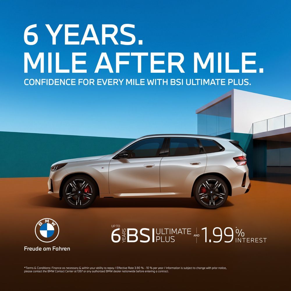 BMW 6 YEARS. MILE AFTER MILE.