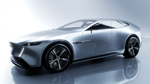 MAZDA VISION X-COUPE ด้านหน้า