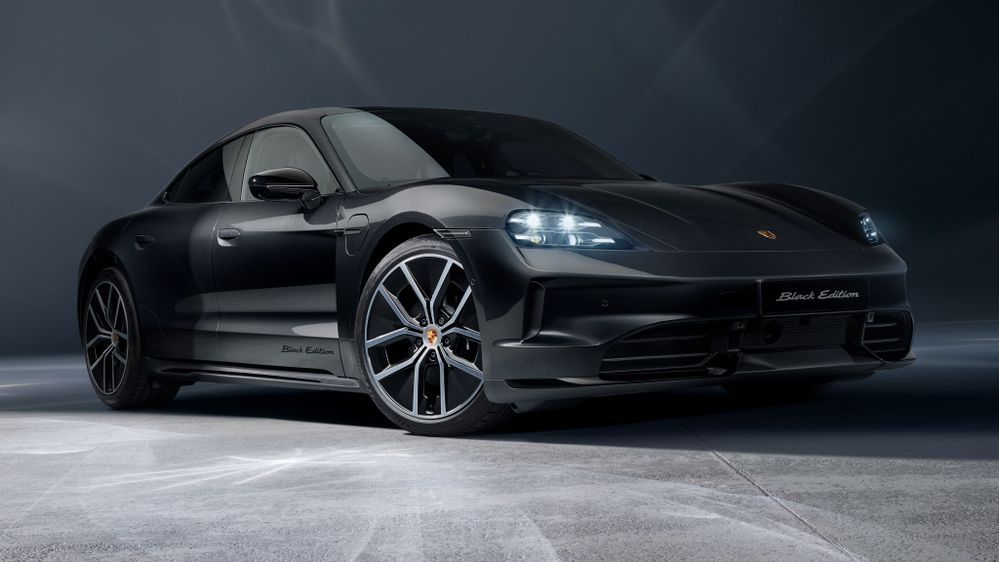 Porsche Taycan Black Edition 2026
