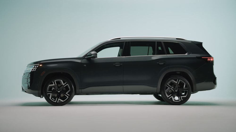 All New Volkswagen Atlas มิติตัวถัง