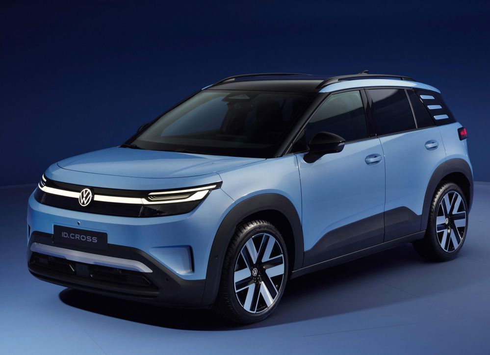 New Volkswagen ID.Cross การออกแบบภายนอก